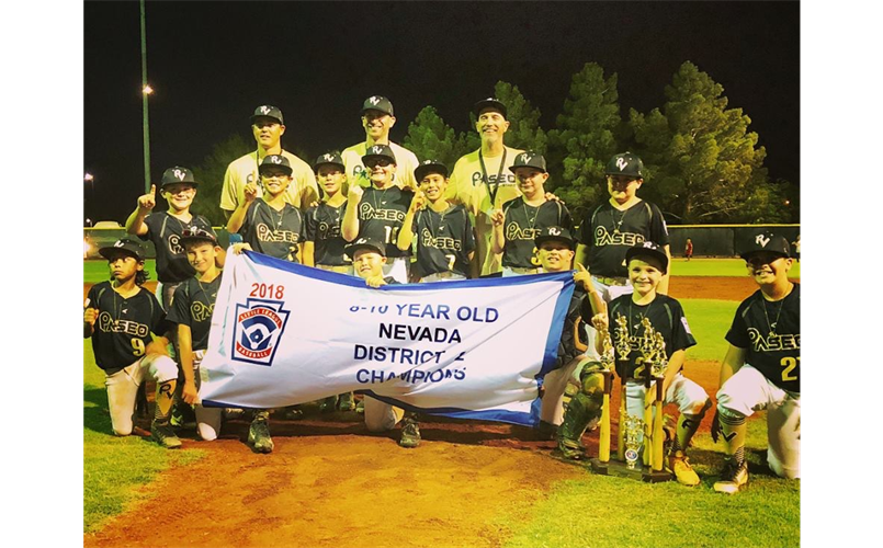 2018 8-10 Year Old District 2 Champions