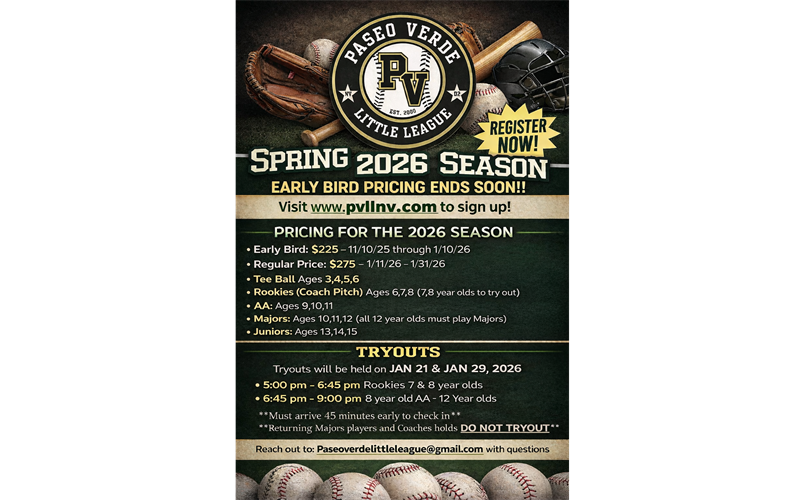 Spring Registration Information